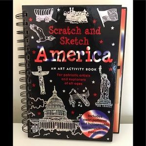 Scratch and Sketch Art Activity Book